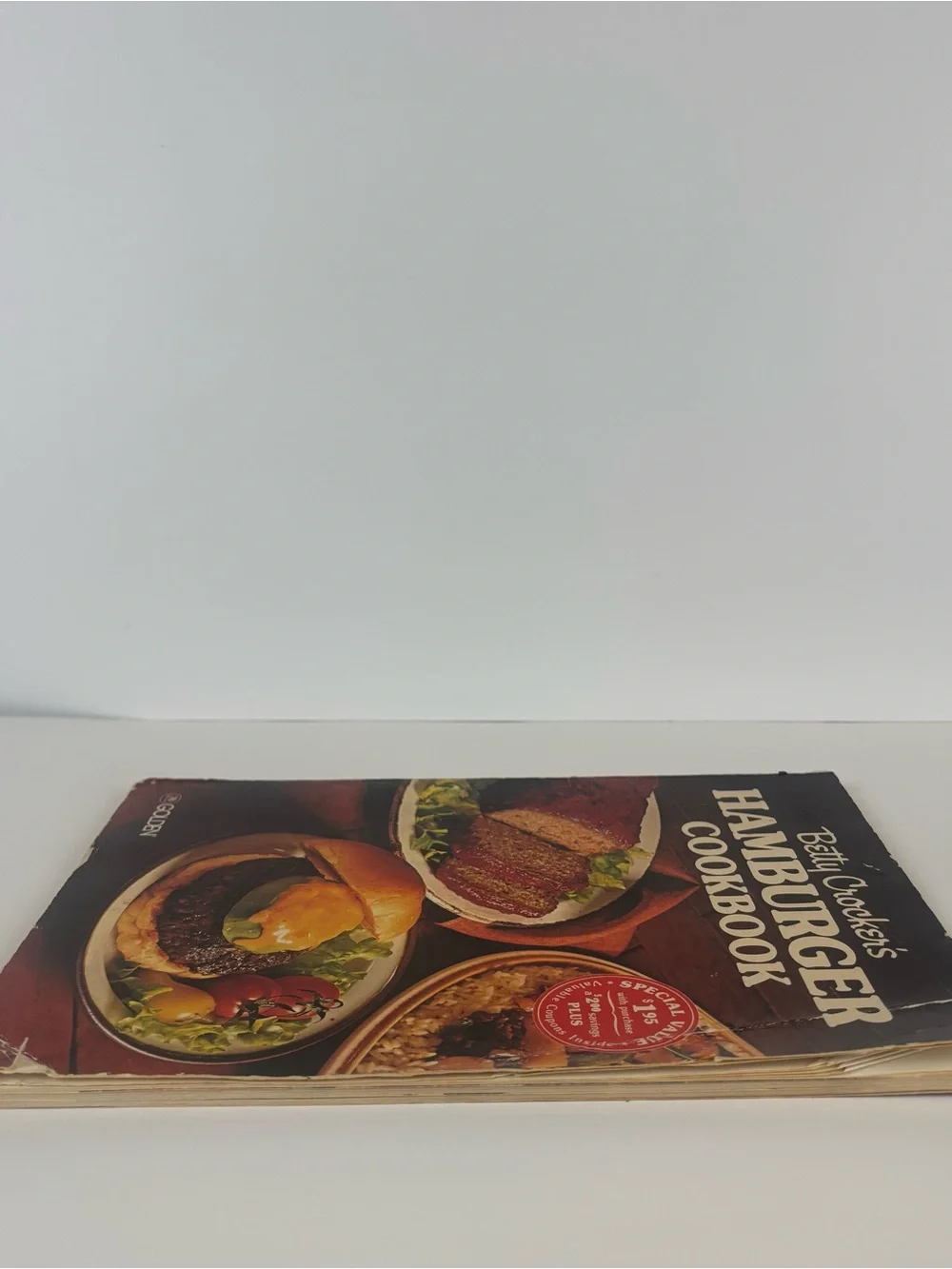 Vintage 1978 Betty Crocker's Hamburger Cookbook Paperback Retro